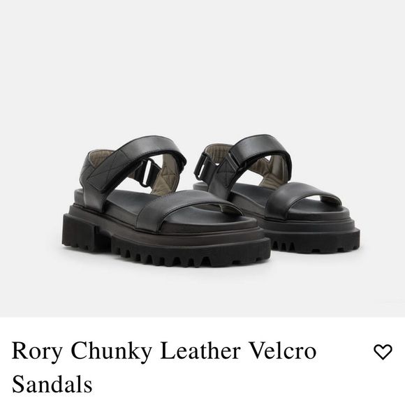 ALLSAINTS Rory Chunky Leather Sandals - Picture 12 of 16